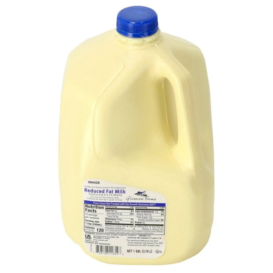 Milk, Reduced Fat 2% 1 gallon