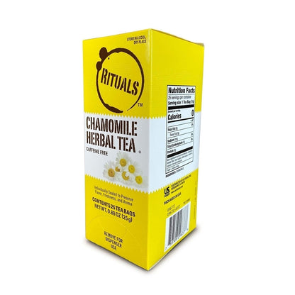Herbal Chamomile Tea, 25 count, Caffeine Free